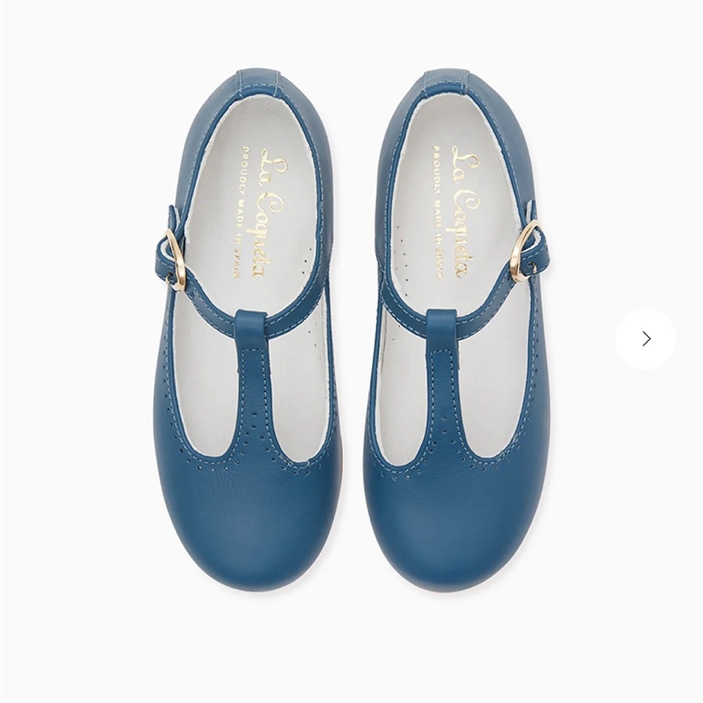 La Coqueta girls t-bar shoes